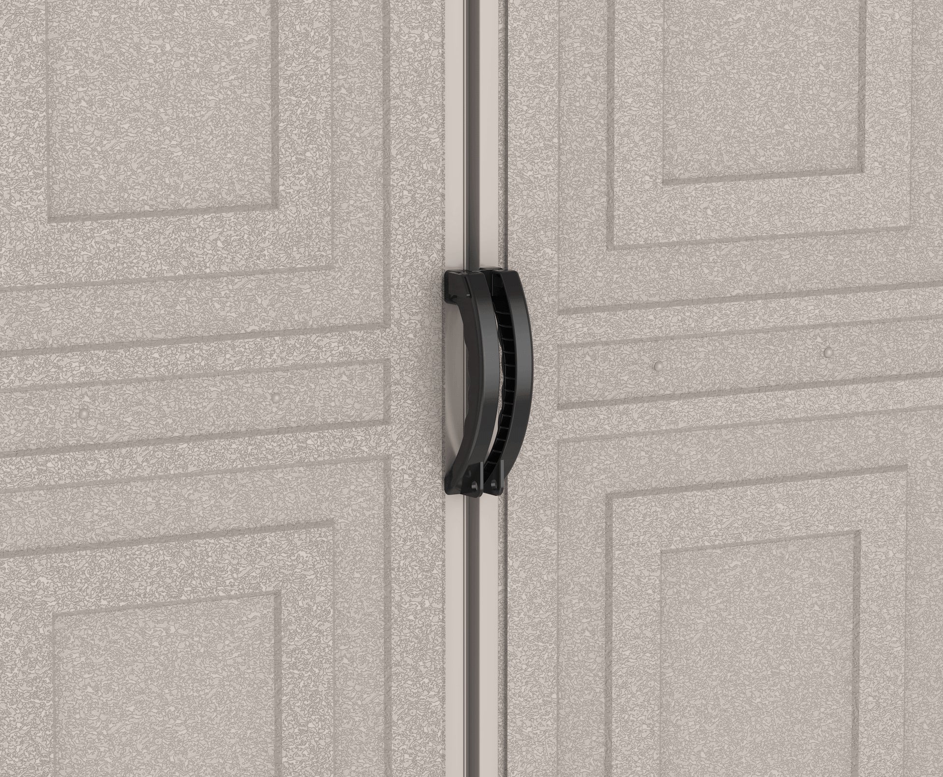 Duramax Vinyl Garage 10.5x15.5 w/ Foundation 2 Windows Door Handle 15026