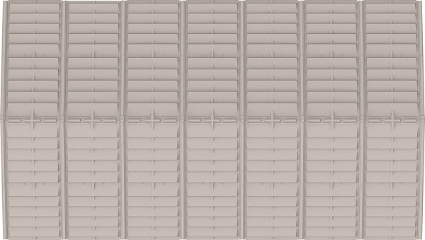 Duramax Vinyl Garage 10.5x31 w/ Foundation 2 Windows Roof 15626