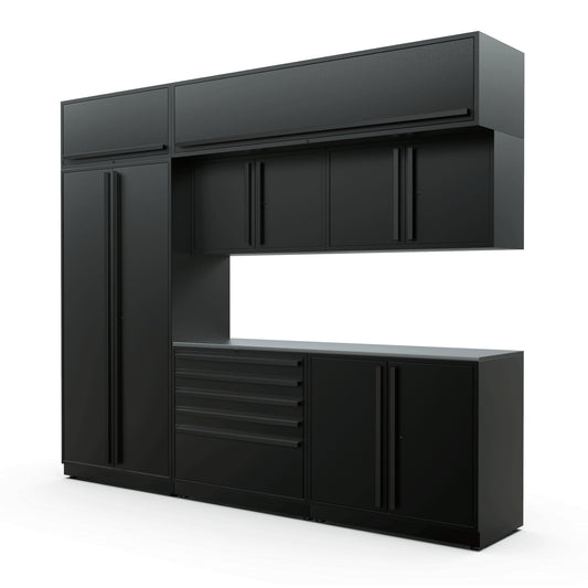 Proslat FusionPlus 10 ft set - MAX - Overheads Stainless Steel Black/Black 50134K