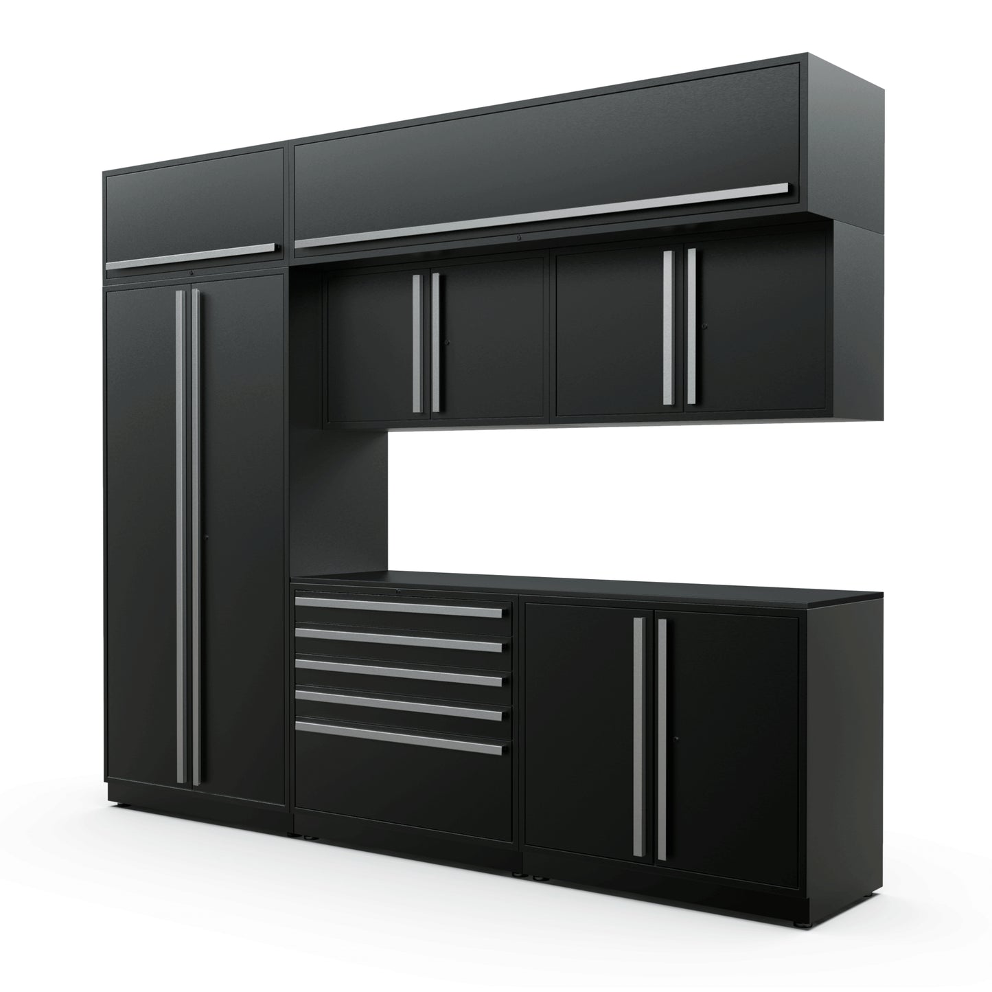 Proslat FusionPlus 10 ft set - MAX - Overheads Powder Coated Black/Silver 50133K