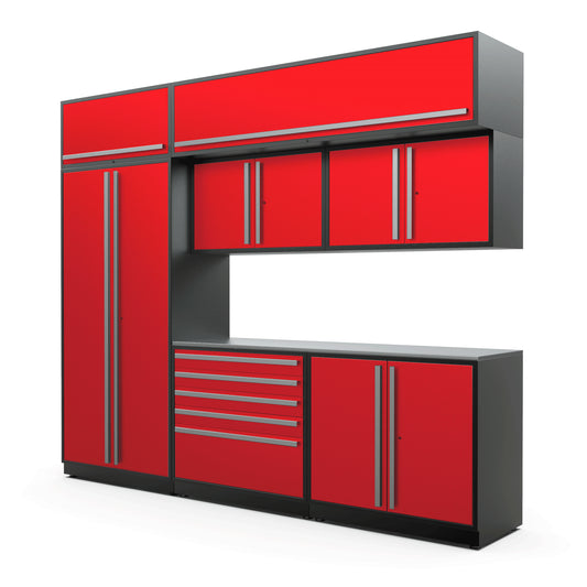 Proslat FusionPlus 10 ft set - MAX - Overheads Stainless Steel Red/Silver 50128K