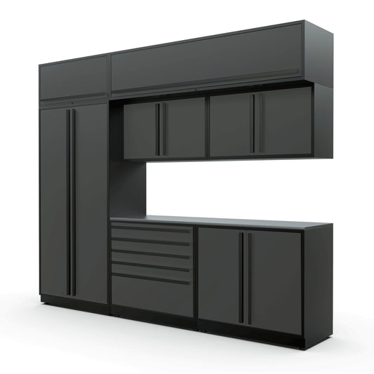 Proslat FusionPlus 10 ft set - MAX - Overheads Stainless Steel Grey/Black 50234K