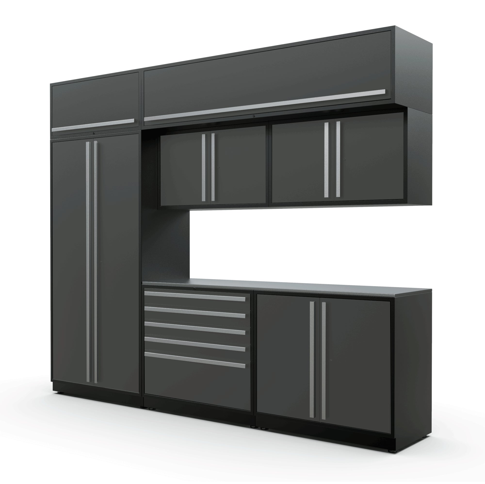 Proslat FusionPlus 10 ft set - MAX - Overheads Power Coated Grey/Black 50235K