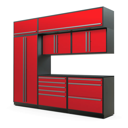 Proslat FusionPlus 10 ft set - TOOL - Overheads Powder Coated Red/Silver 50117K