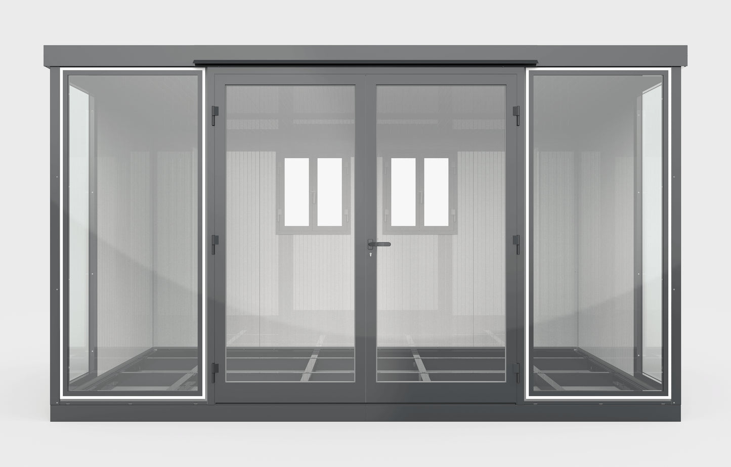 Duramax 13' x 10' Modern Insulated Glass Structure Building 32003