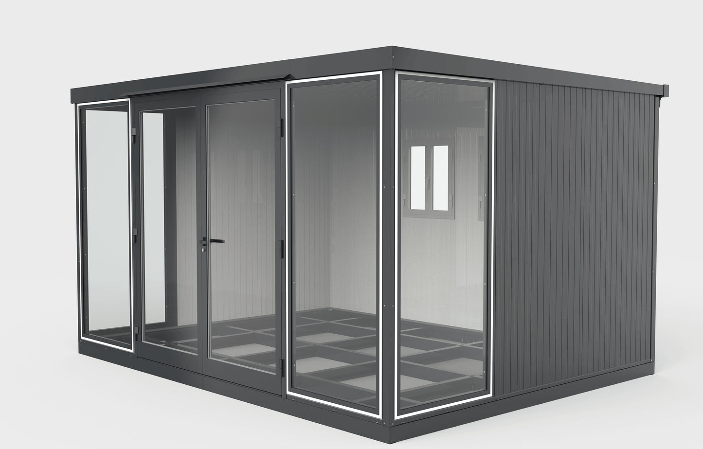 Duramax 13' x 10' Glass-Walled Insulated Building 32003