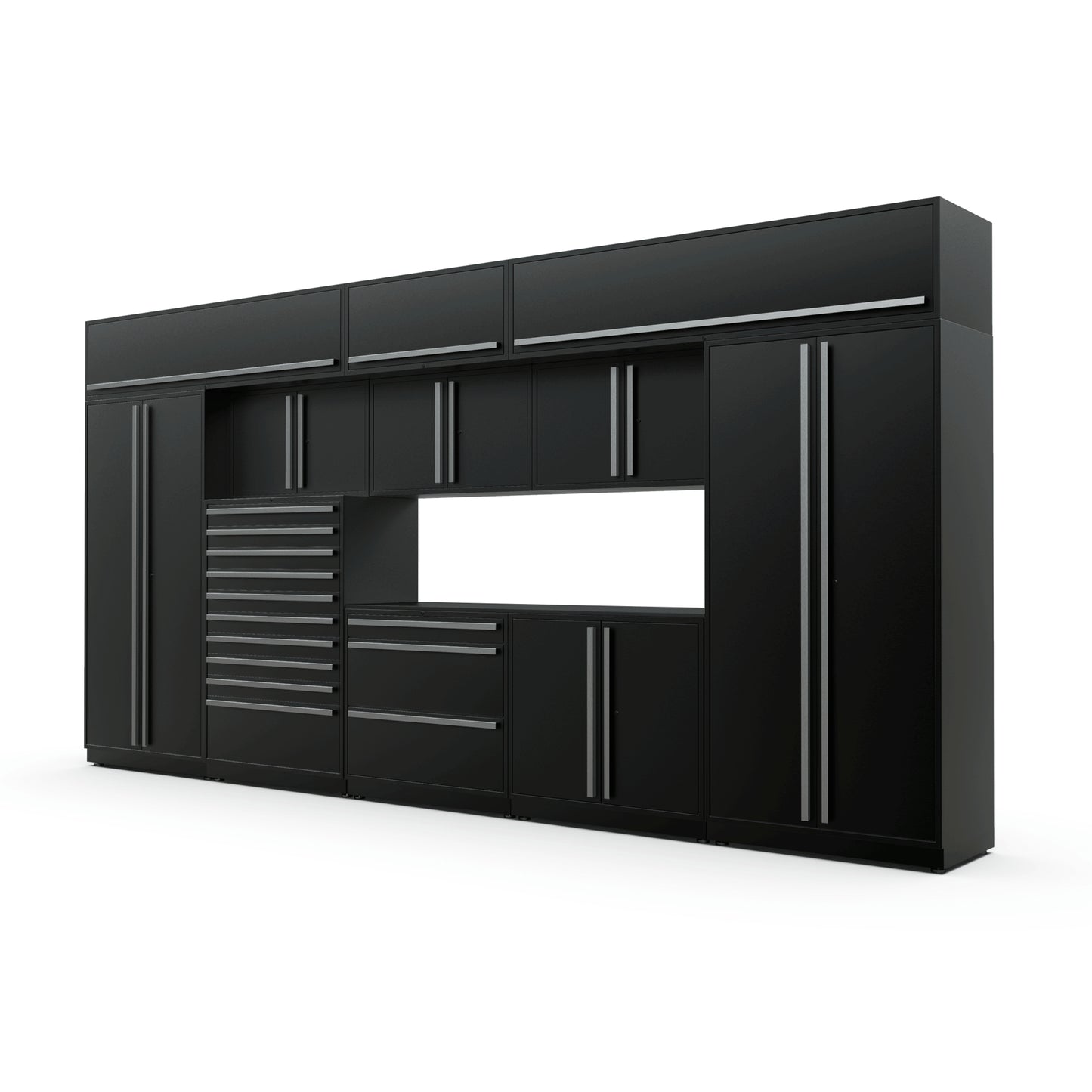 Proslat FusionPlus 16 ft set - TOOL - Overheads Powder Coated Black/Silver 50721K