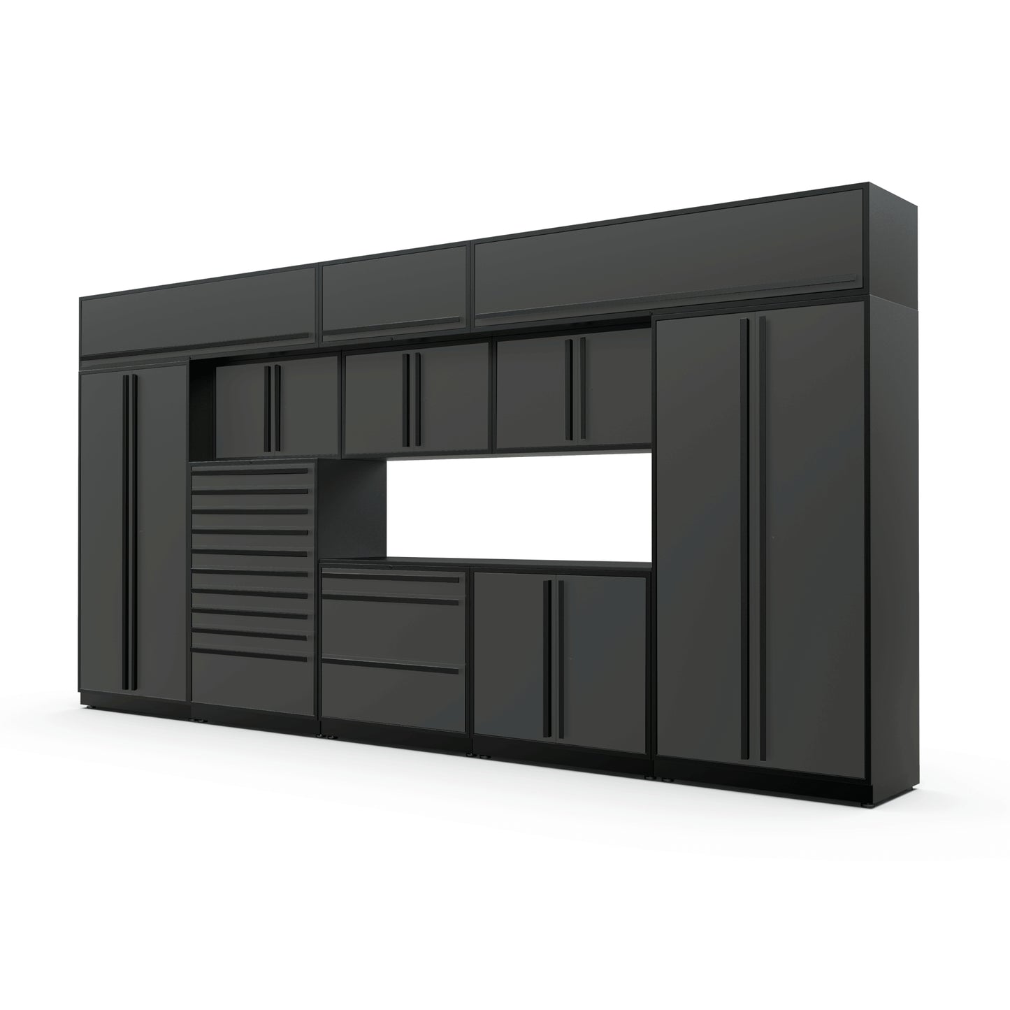Proslat FusionPlus 16 ft set - TOOL - Overheads Powder Coated Gray/Black 50807K