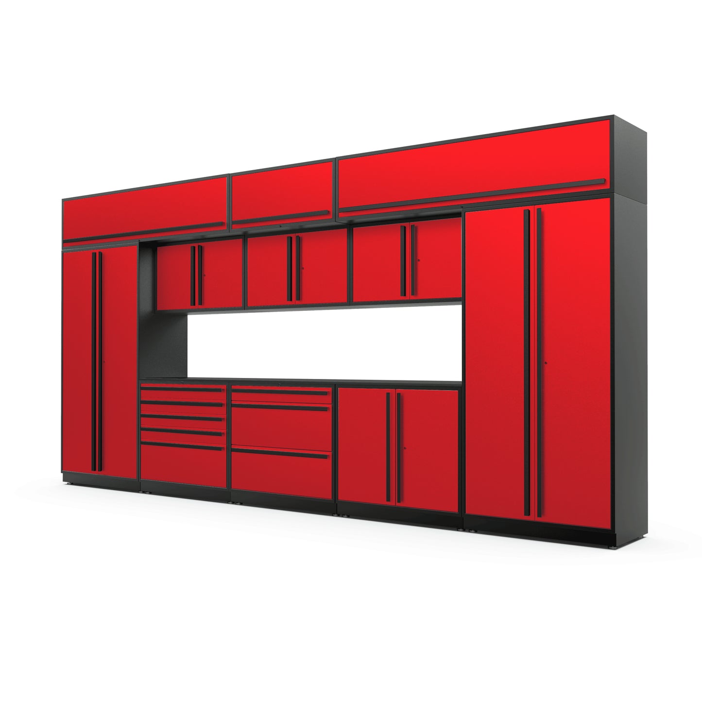 Proslat FusionPlus 16 ft set - MAX - Overheads Powder Coated Red/Black 50731K