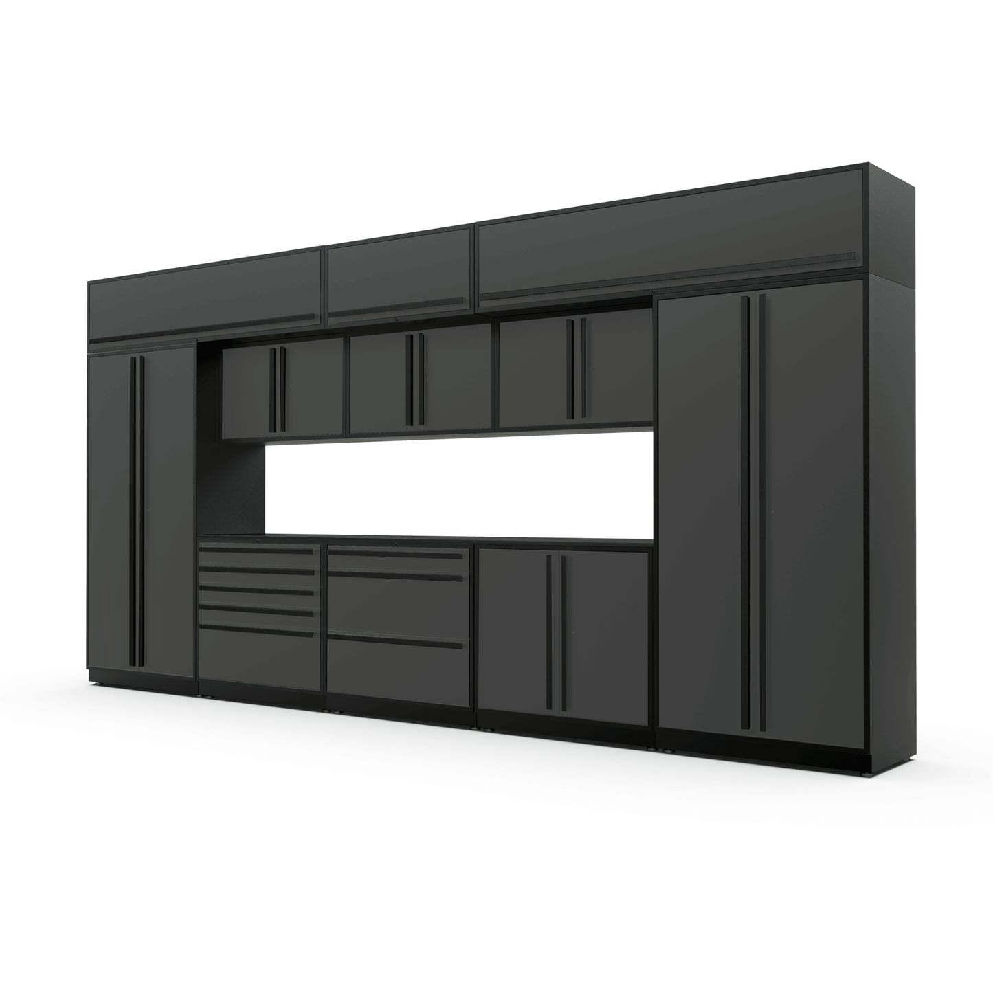 Proslat FusionPlus 16 ft set - MAX - Overheads Powder Coated Gray/Black 50835K
