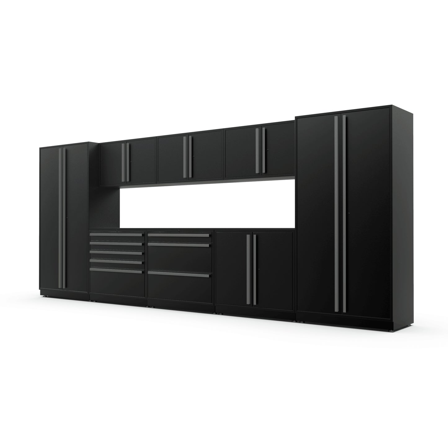 Proslat FusionPlus 16 ft set - MAX Powder Coated Black/Silver 50769K