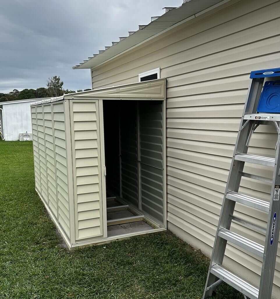 Duramax 4x10 Backyard Utility Storage Sidemate Shed 06725