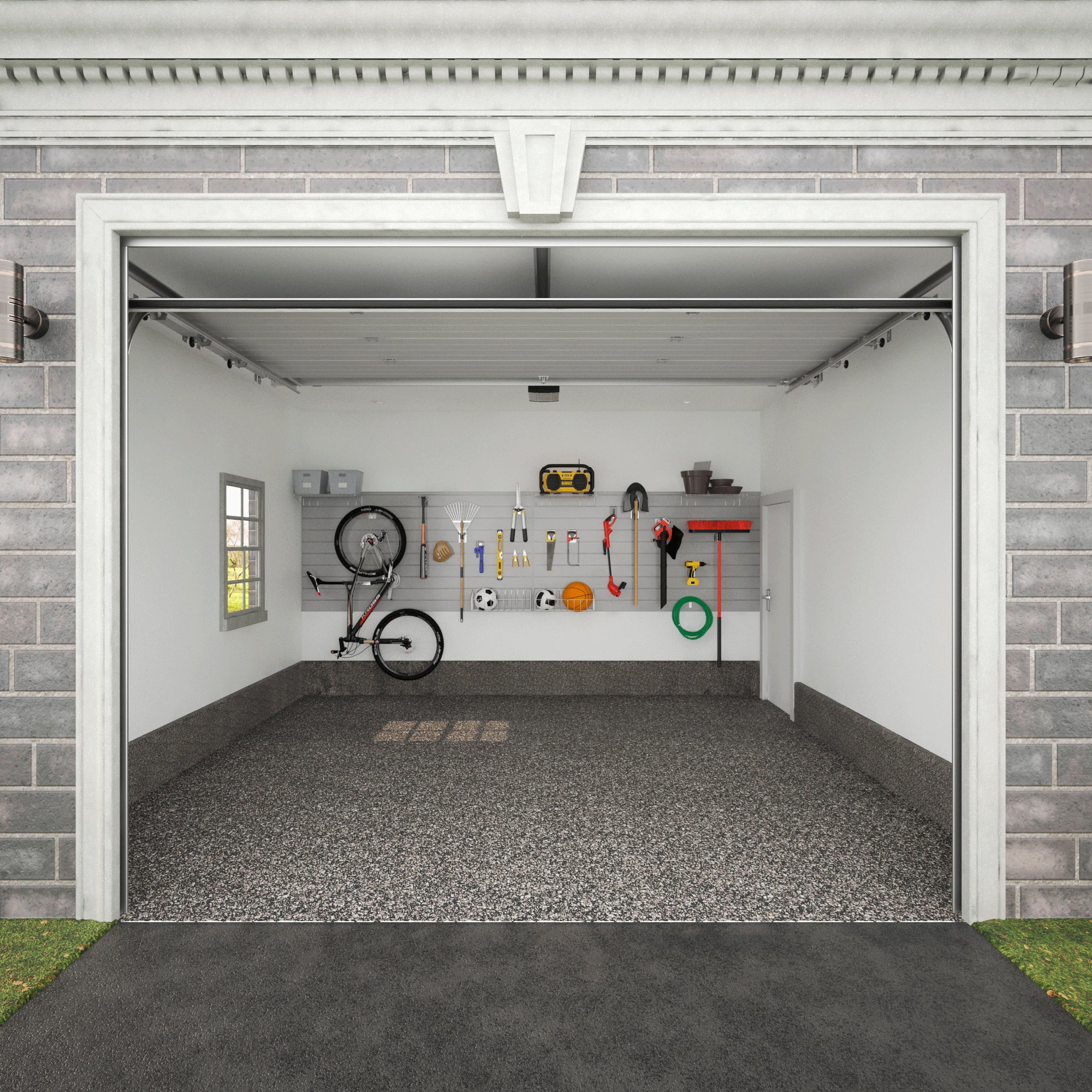 Proslat PROCORE+ Silver Gray Carbon Fiber Modular Wall Storage Ultimate Bundle 37709K