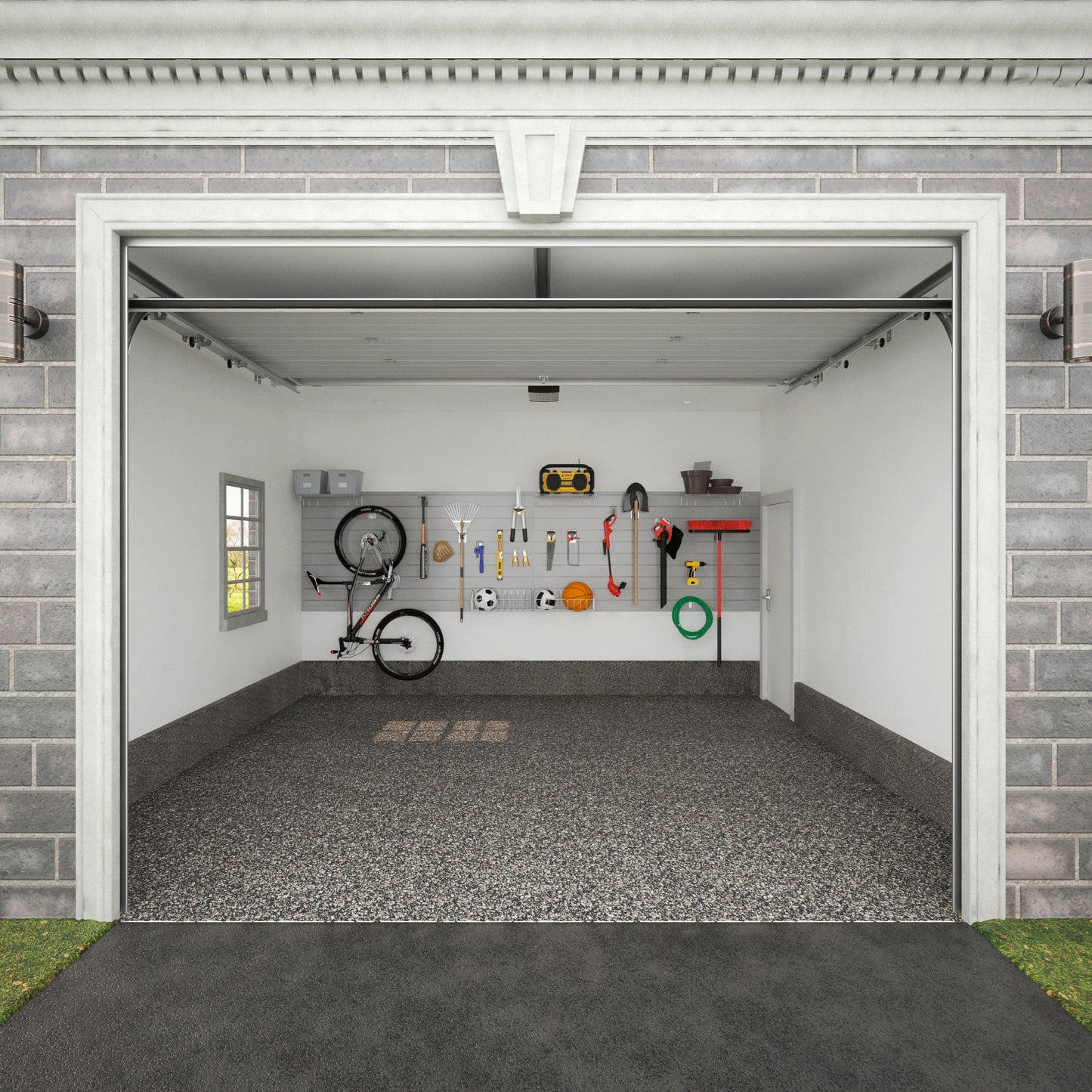 Proslat PROCORE+ Silver Gray Carbon Fiber Modular Wall Storage Ultimate Bundle 37709K