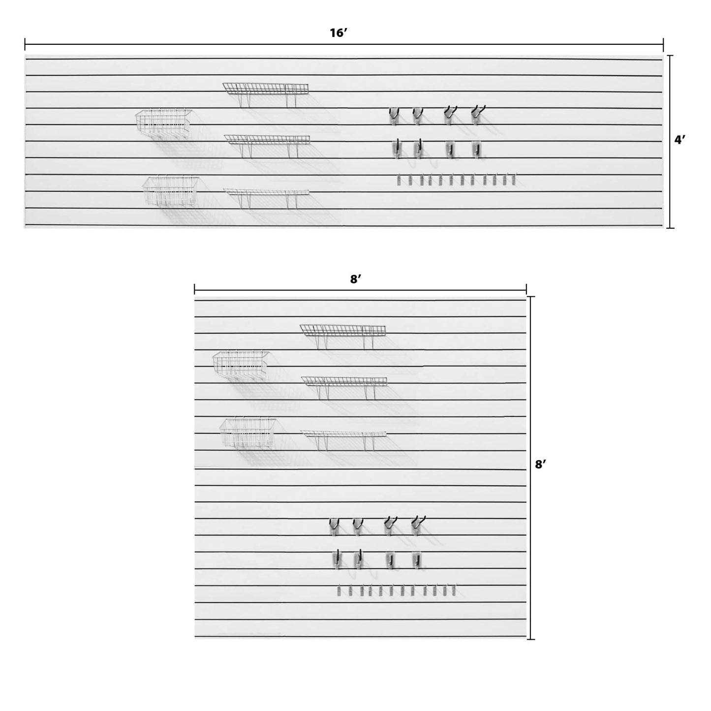 Proslat PROCORE Wall-Mounted Organizer Ultimate Bundle 35009K