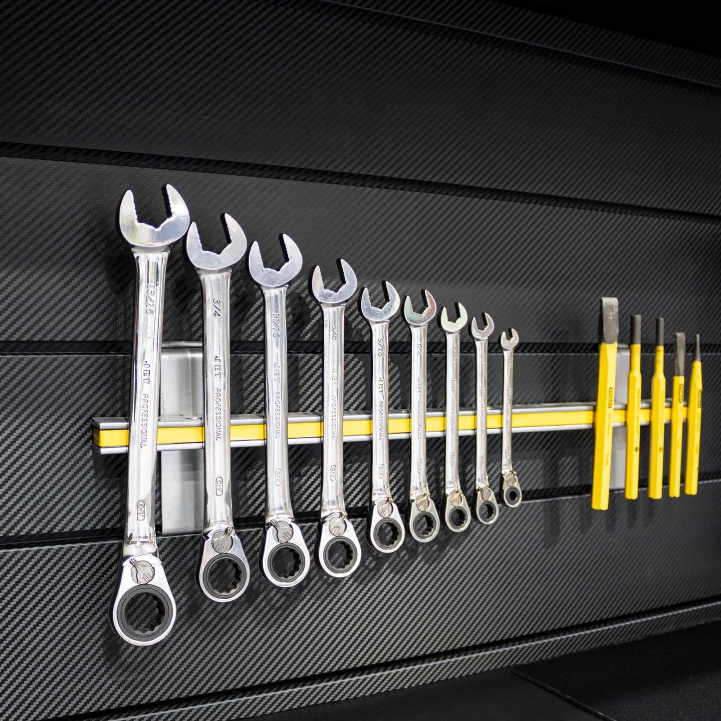Proslat PROCORE+ Carbon Fiber Garage Slatwall System Mini Bundle 37006K