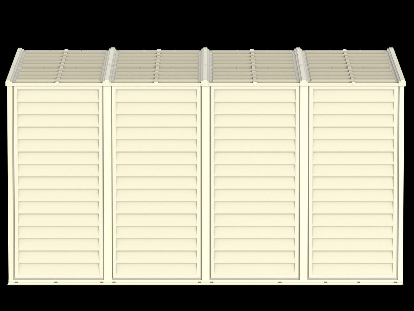 Duramax 4x10 Sidemate Shed w/foundation Side Walls 06725