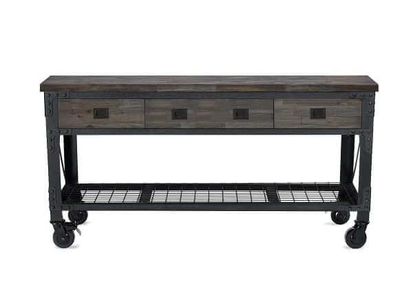 Duramax Industrial Rolling Tool Bench Aged Espresso 68001E