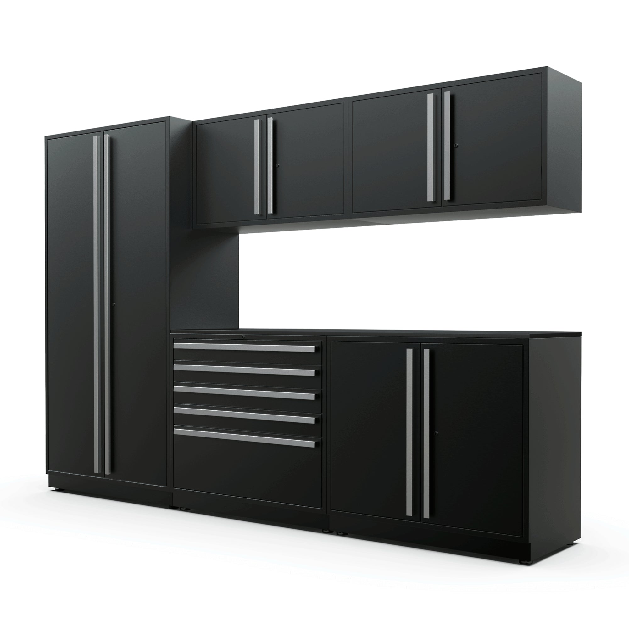 Proslat FusionPlus 10 ft set - MAX Powder Coated Black/Silver 50169K