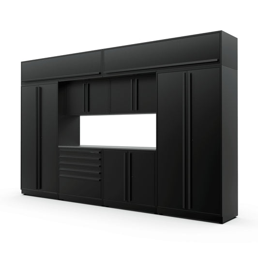 Proslat FusionPlus 13 ft set - MAX - Overheads Stainless Steel Black/Black 50434K