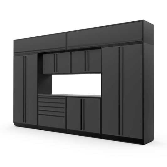 Proslat FusionPlus 13 ft set - MAX - Overheads Stainless Steel Gray/Black 50534K