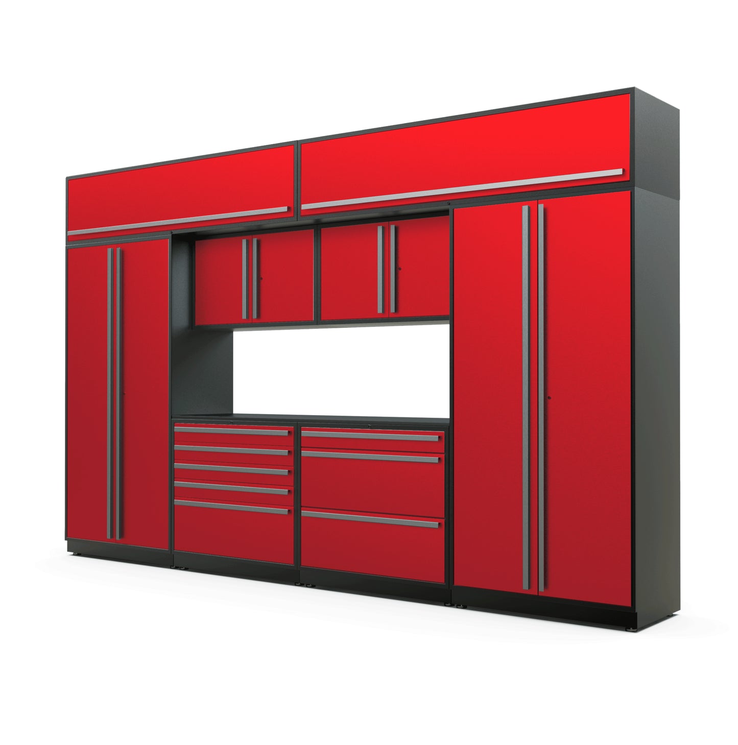 Proslat FusionPlus 13 ft set - TOOL - Overheads Powder Coated Red/Silver 50417K