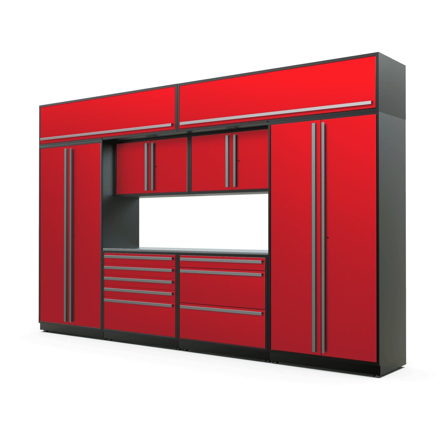 Proslat FusionPlus 13 ft set - TOOL - Overheads Stainless Steel Red/Silver 50416K