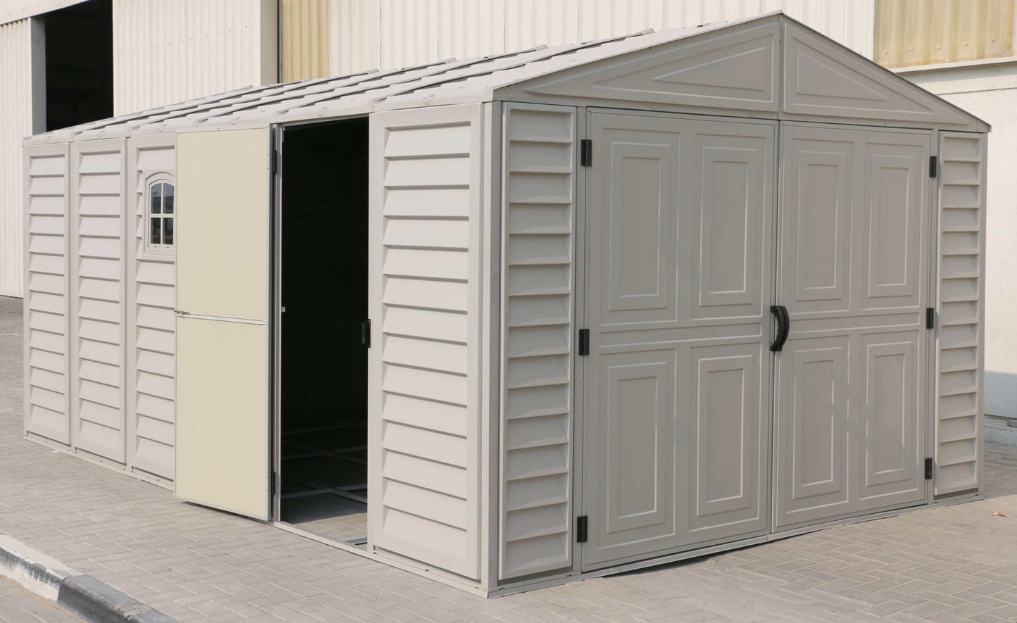 Duramax Weather-Resistant Vinyl Garage 15026