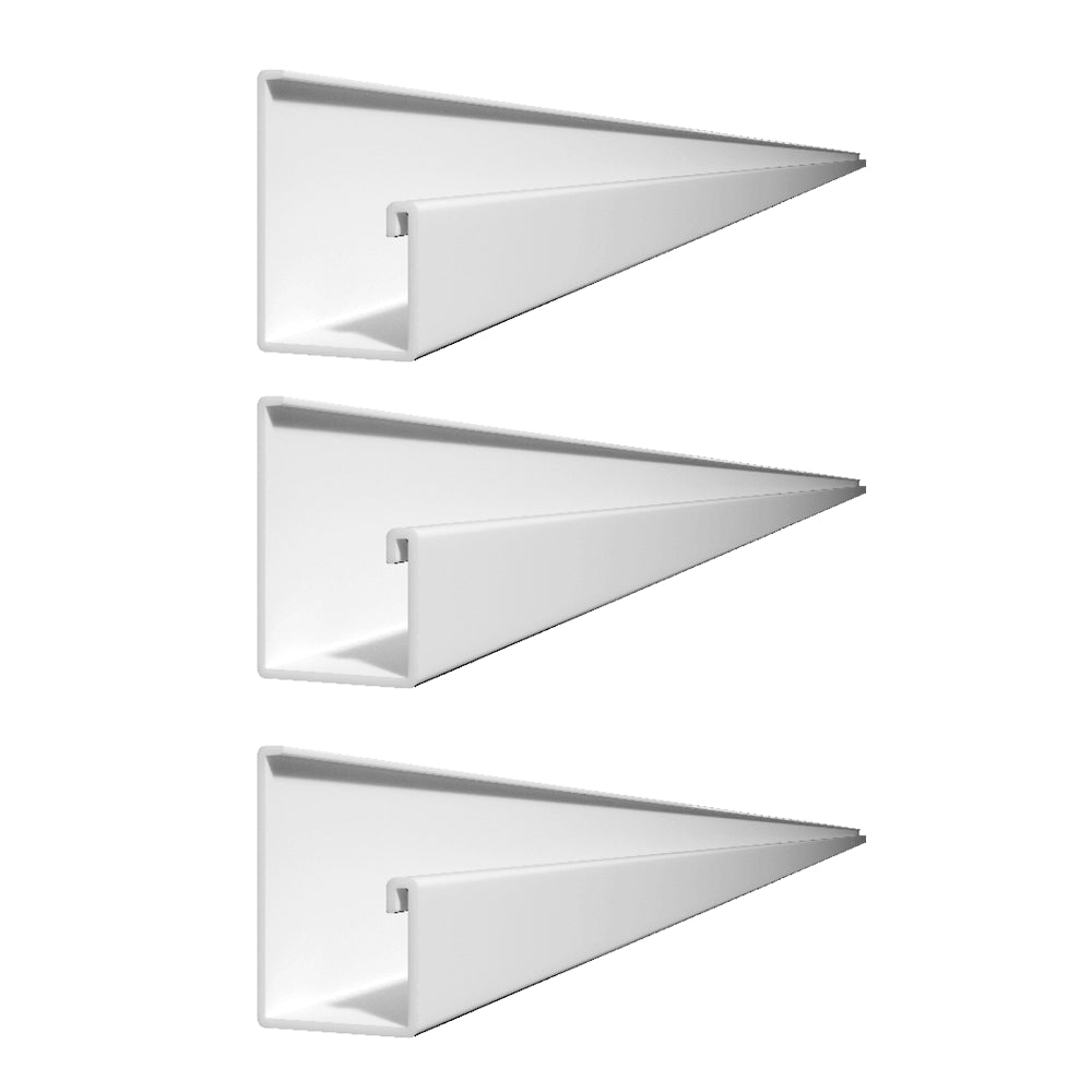 Proslat 8 ft. PROCORE+ PVC Starter Trim 3 Pack 27423K