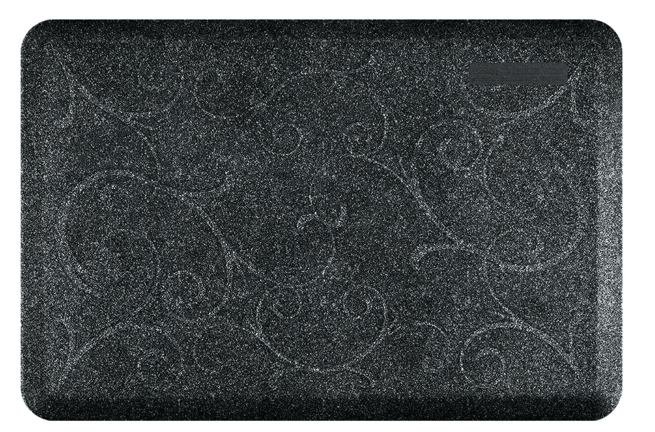 WellnessMats Granite Bella 3' x 2' Onyx