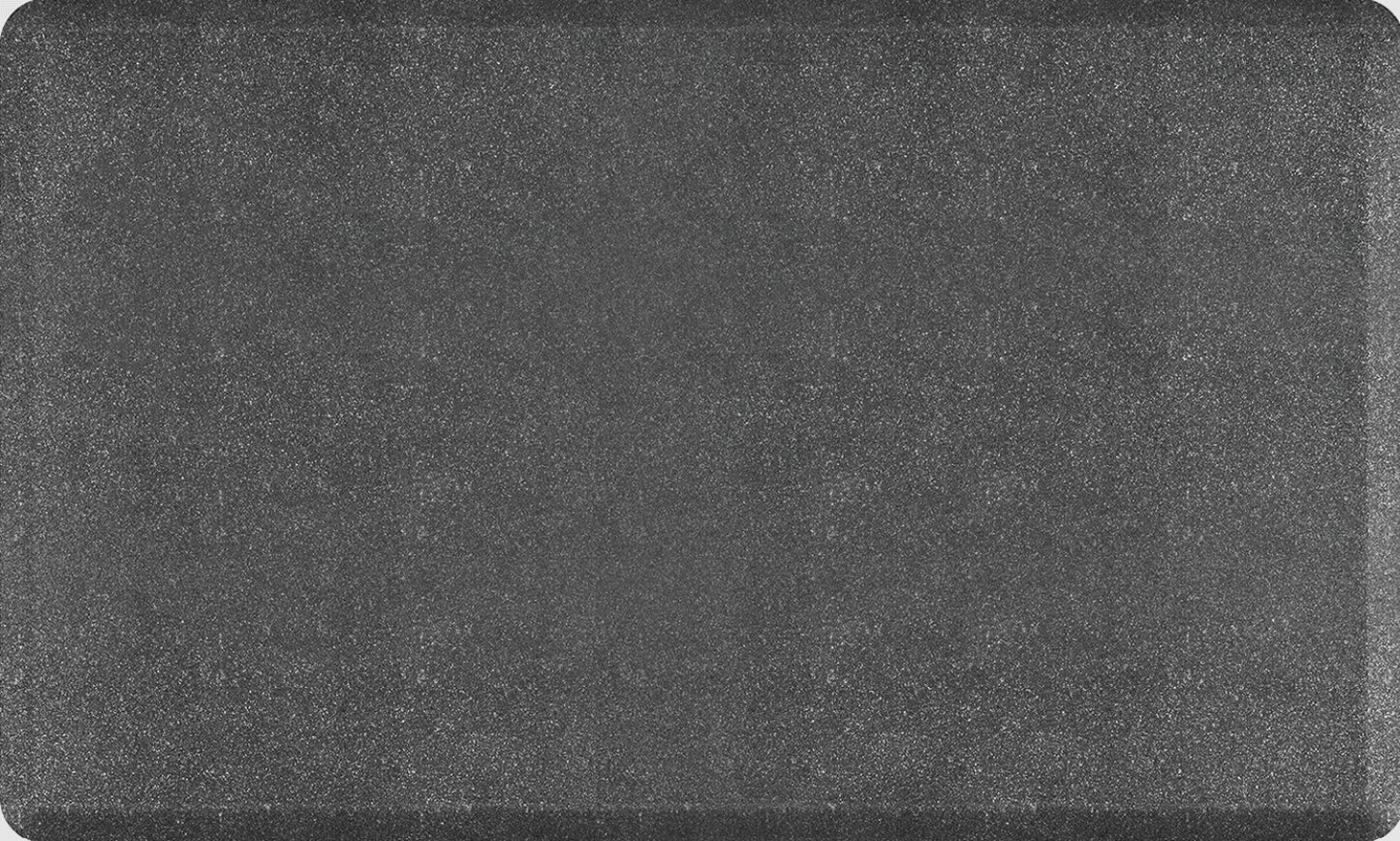WellnessMats Granite Mat Collection 5' X 3' - Steel