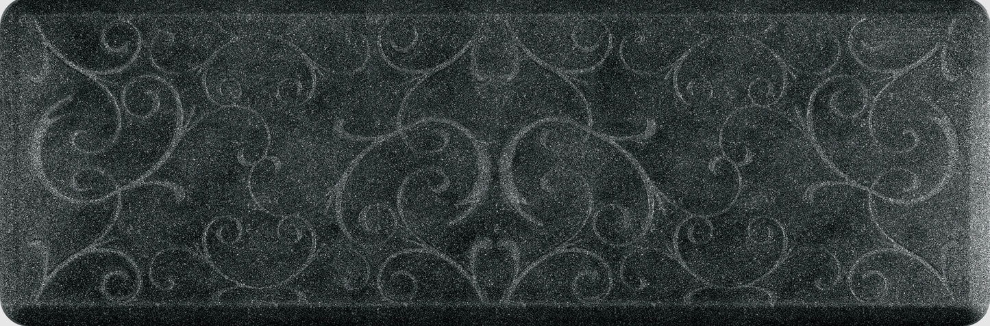 WellnessMats Granite Bella 6' x 2' - Onyx