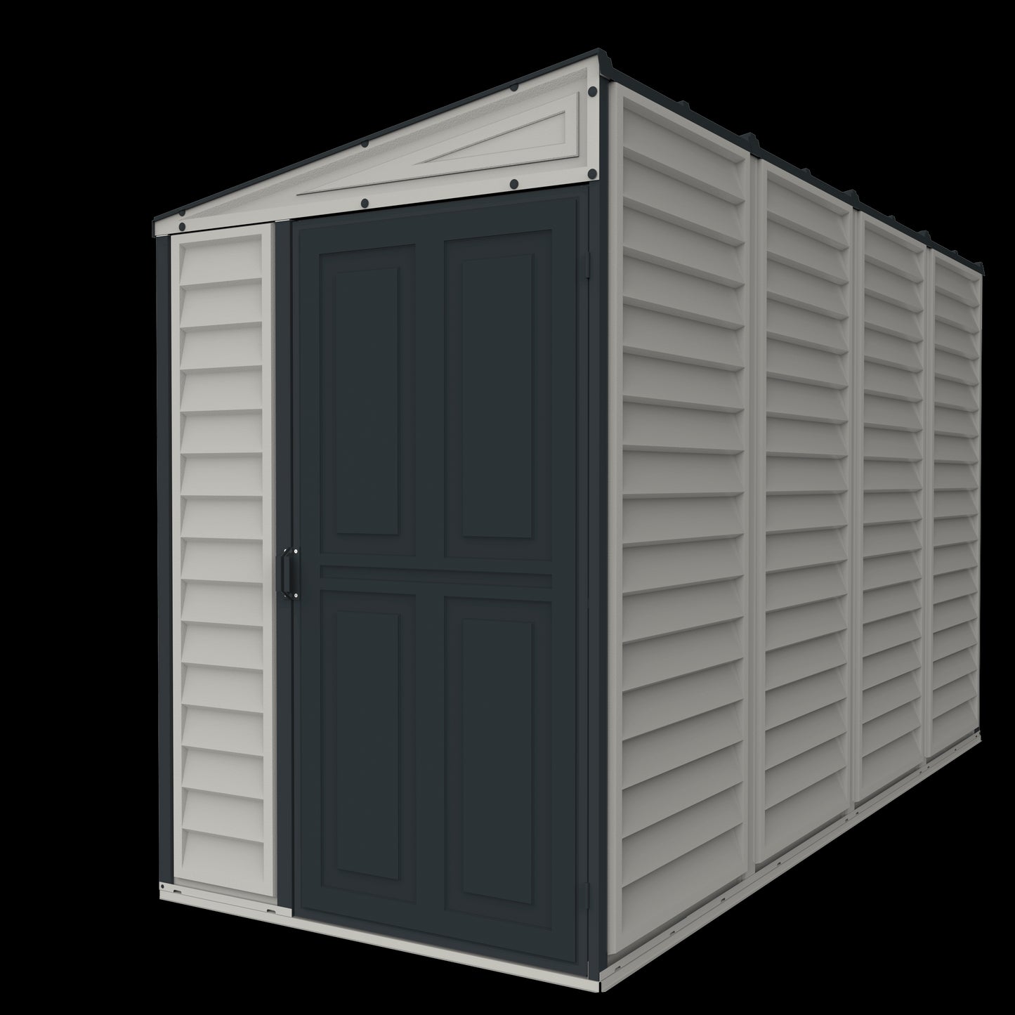 Duramax 4x10 Sidemate Shed w/ Foundation Adobe 36725