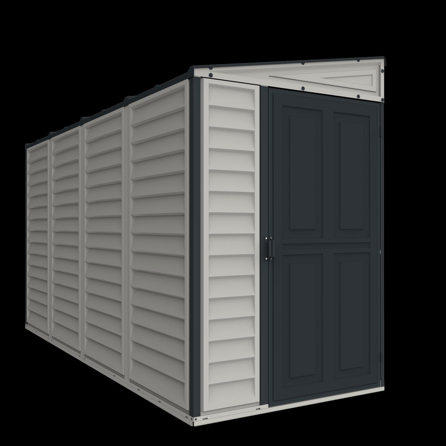 Duramax 4x10 Sidemate Shed w/ Foundation Adobe 36725