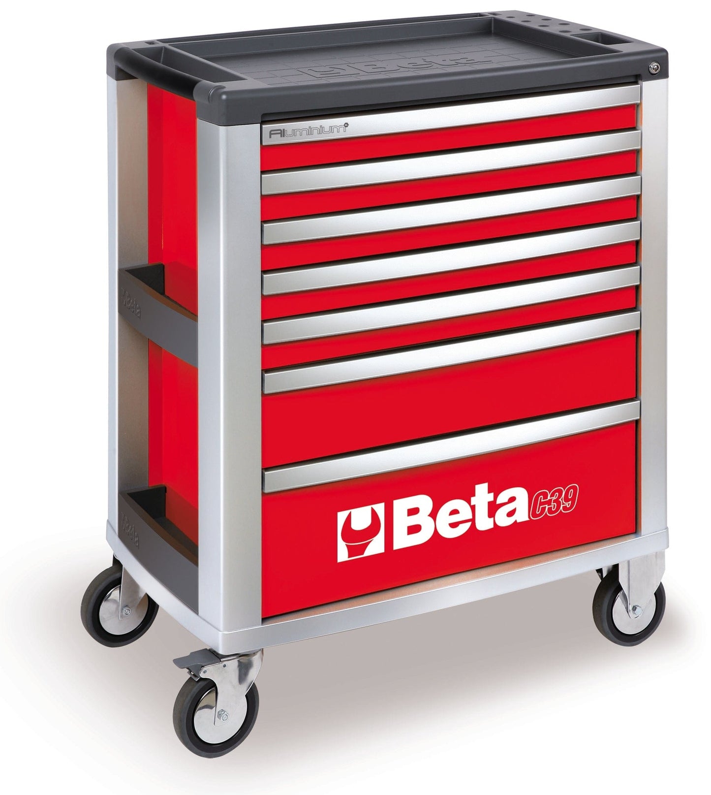 Beta Tools C39-7-MOBILE ROLLER CAB 7 DRAW - Red