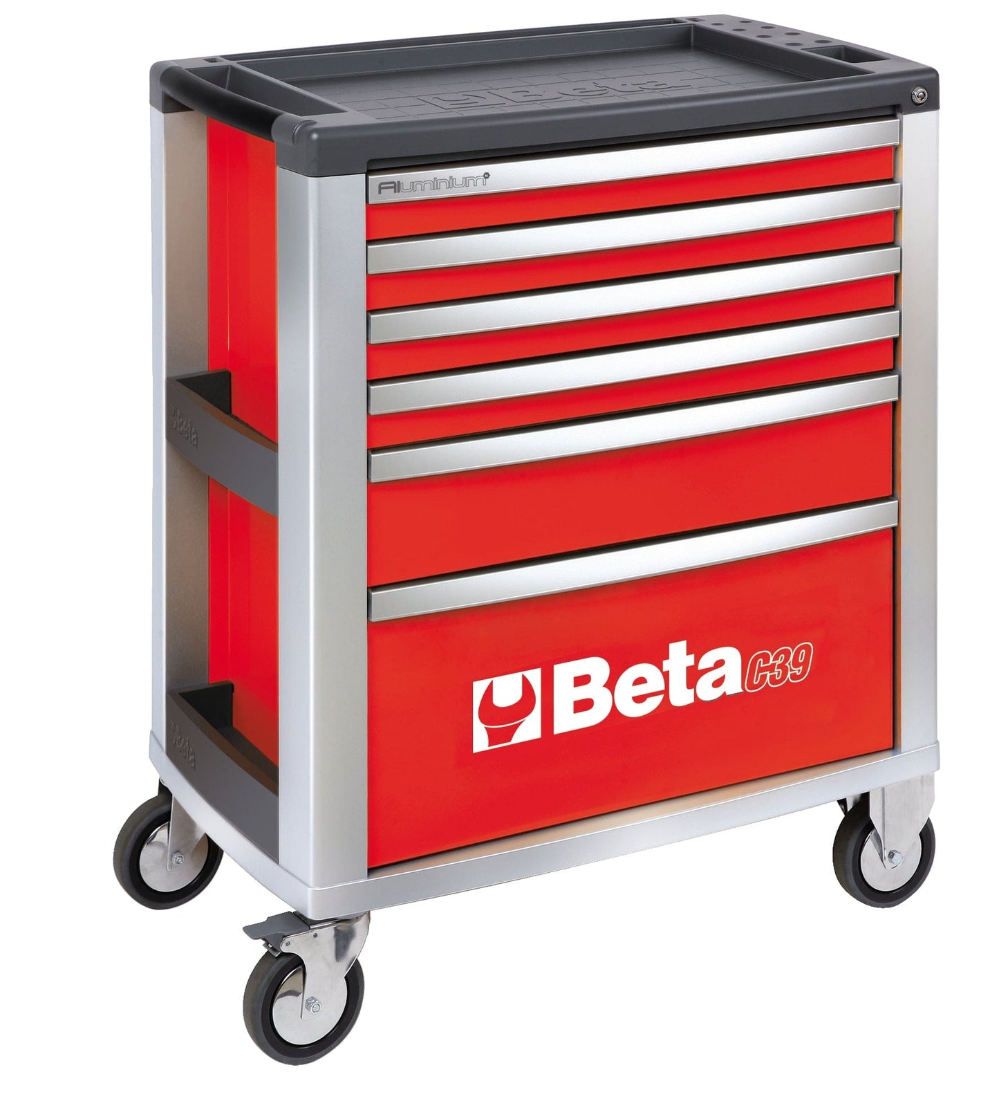 Beta Tools C39-6 -MOBILE ROLLER CAB 6 DRAW - Red