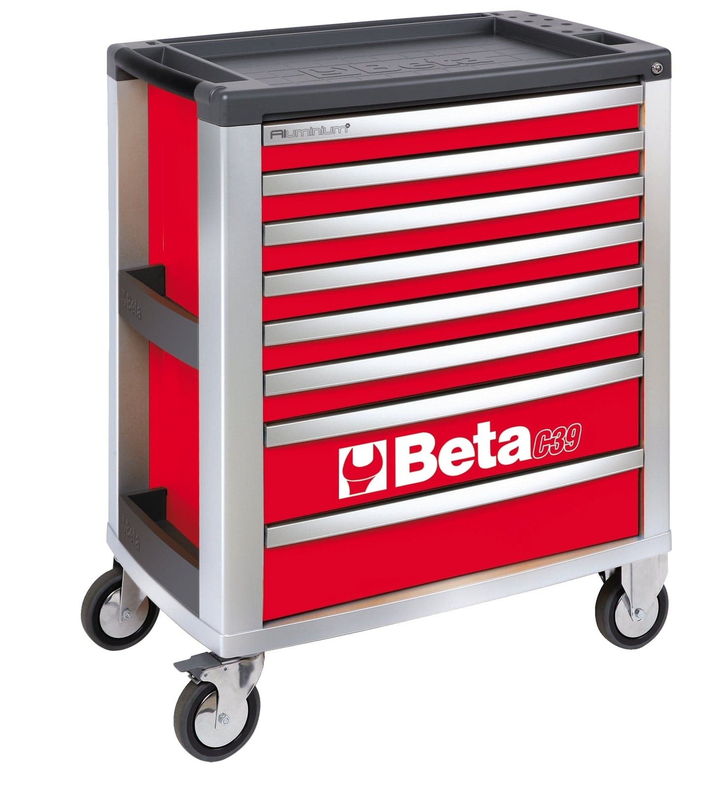 Beta Tools C39-8-MOBILE ROLLER CAB 8 DRAW - Red