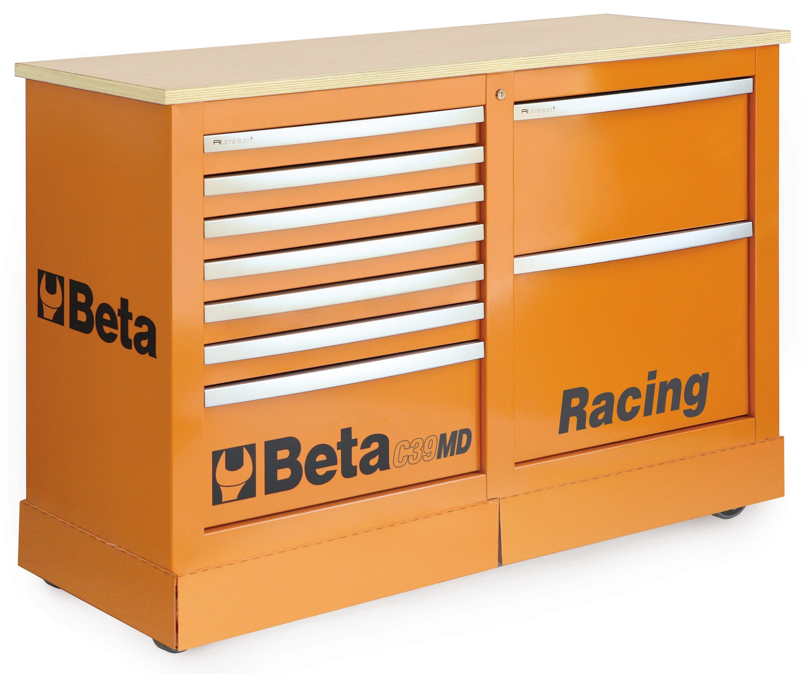 Beta Tools C39MD-SPECIAL MOBILE ROLLER CAB MD - Orange