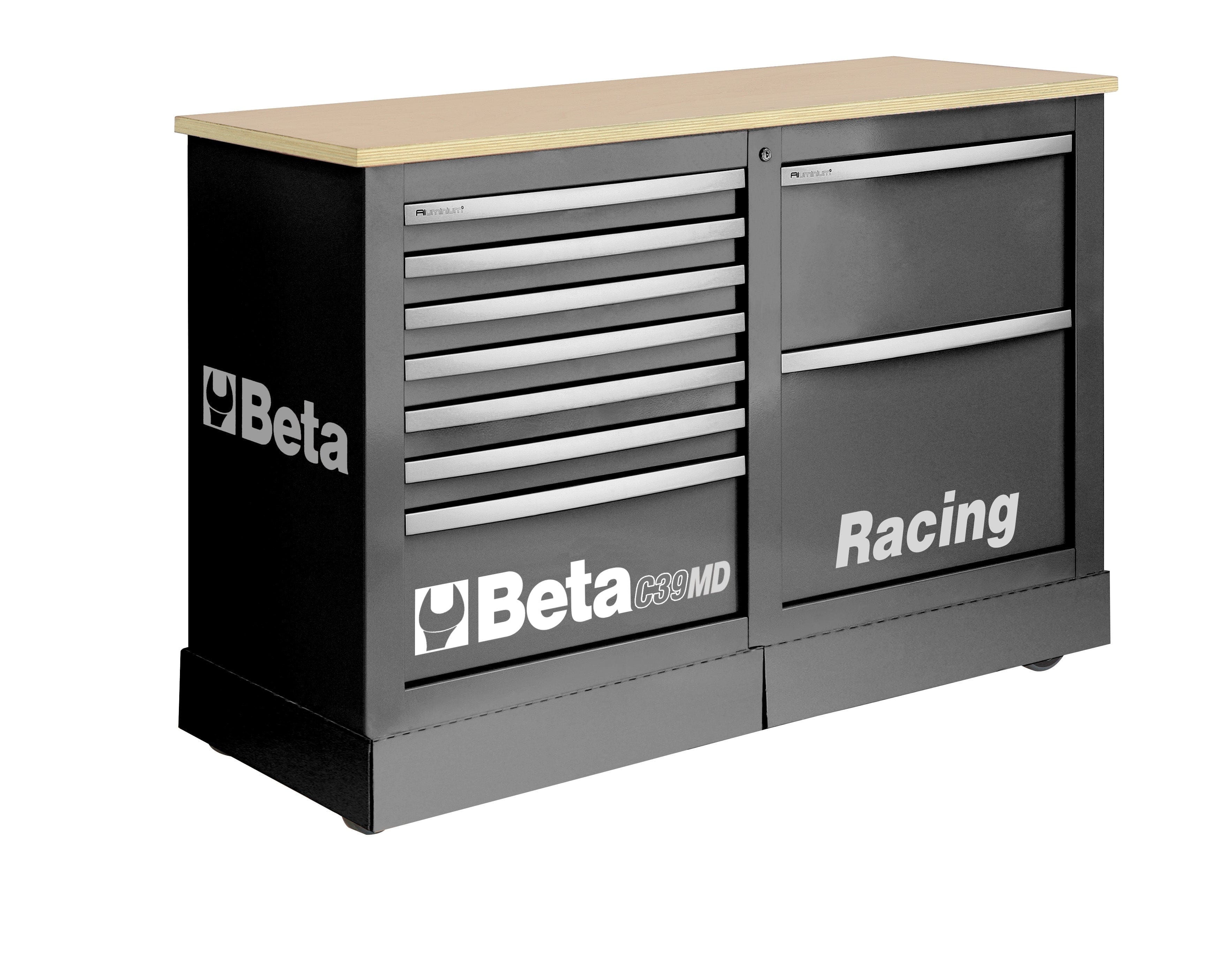 Beta Tools C39MD-SPECIAL MOBILE ROLLER CAB MD - Black