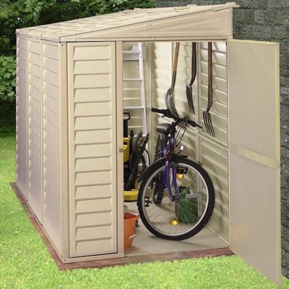 Duramax 4' x 8' Outdoor SideMate Shed with Foundation 06625