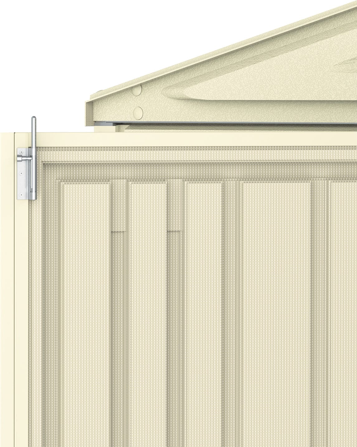 Duramax 10.5' x 5.0' Woodbridge with Foundation Side Roof Details 00283