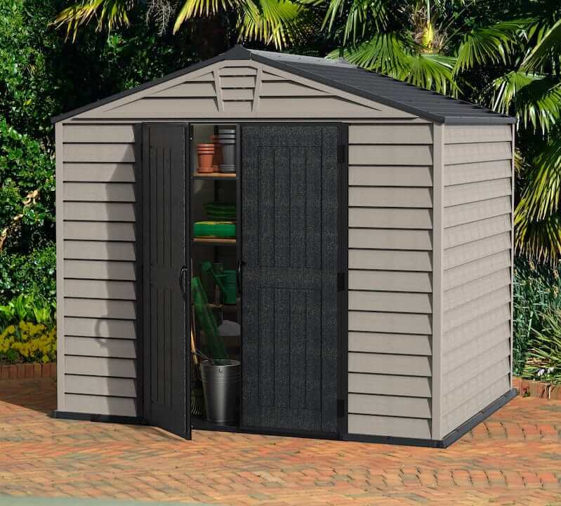 Duramax 10.5' x 8' Storemax Plus Backyard Storage Shed with Floor 30225