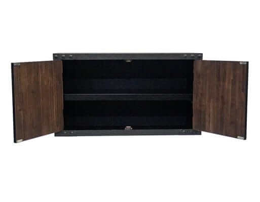 Duramax 5-Piece Garage Storage Combo Set Free Standing Cabinet Open Door