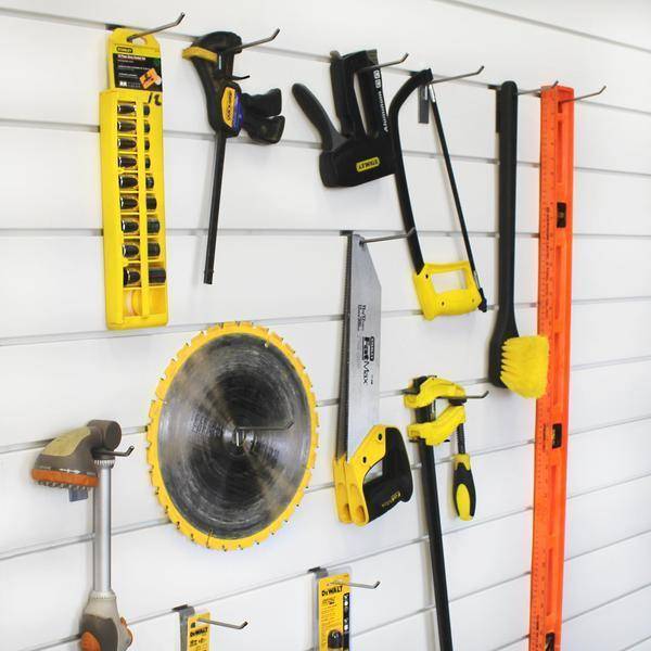 PROSLAT 4 in. Hook Wall Storage– 12 pack #13002