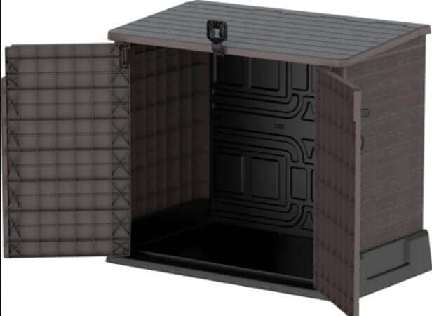 Duramax Storeaway 850L Brown Open Door 86621