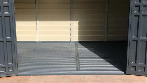 Duramax 10.5' x 8' Storemax Plus Vinyl Shed Kit with Floor Floor Details 30225