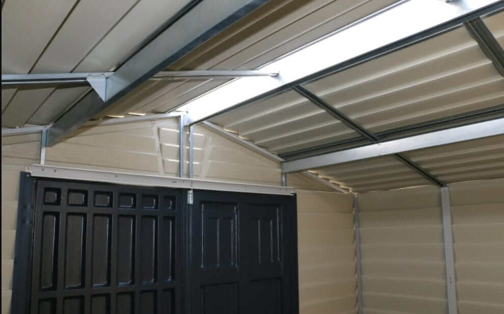 Duramax 10.5' x 8' Storemax Plus Vinyl Shed Kit with Floor Ceiling 30225