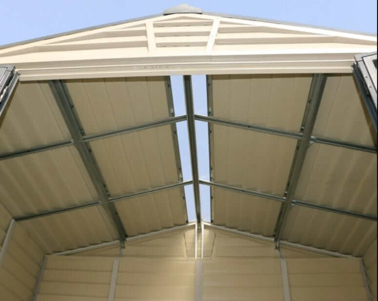 Duramax 10.5' x 8' Storemax Plus Vinyl Shed Kit with Floor Ceiling Details 30225