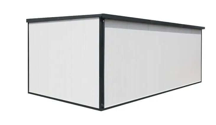Duramax 13' x 10' Flat Roof Insulated Building Back View 30832