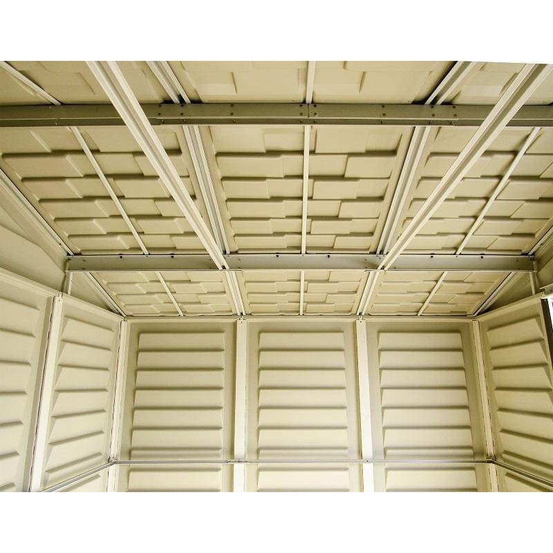 Duramax 10.5 x 8 WoodbridgePlus w/ Foundation Ceiling 40214 - Garage Tools Storage